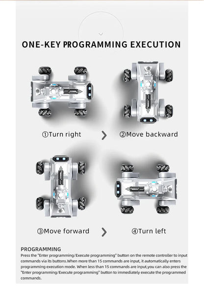 2025 New Intelligent Mechanical Dog With Gesture Induction Can Walk And Sing Dog Spray Control Electric Pet Dog Toys Kids Gifts